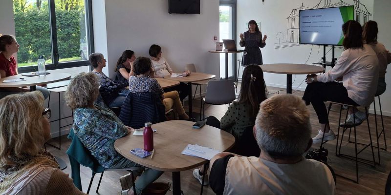 Espace coworking utilisé Le chateau